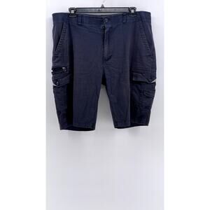 WEARFIRST Men's Navy Regular Fit Cargo Shorts SZ 42